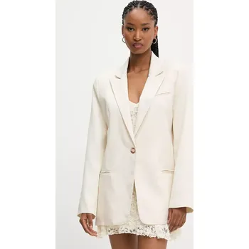 Dámské sako Sako Answear.LAB béžová barva B10733.IKK 01X, vel. L