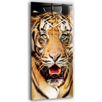 Hodiny Nástěnné hodiny Wallfluent oranžové 30 cm