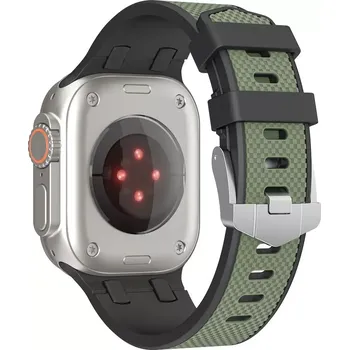 Příslušenství k chytrým hodinkám WiWU - Wi-WB015 Kylin Watch Band 42/44/45/49mm - army green