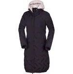 Northfinder Dámská sportovní zateplená bunda mírně oversize střihu ENID, černá, XL