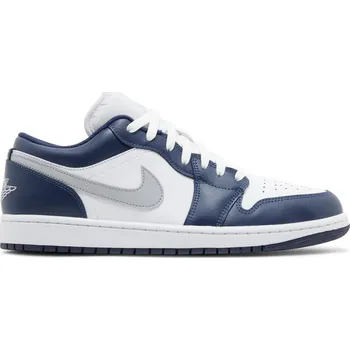 Pánské tenisky Air Jordan Jordan 1 Low Wolf Grey Midnight Navy Velikost: 45