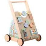 Dřevěné chodítko JOUÉCO Activity Walker The Wildies Family 18m+ 2025