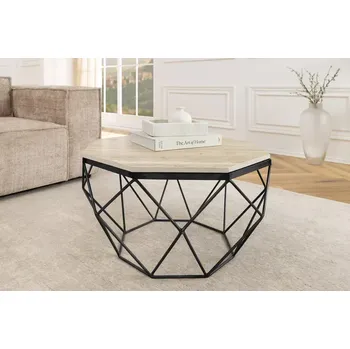 Konferenční stolek Konferenční stolek ANUBIS travertin Dekorhome