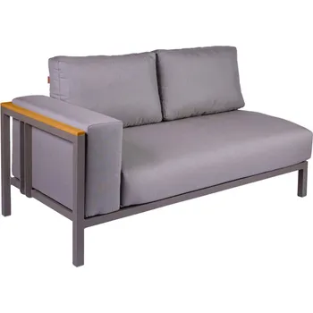 Zahradní lehátko Zahradní pohovka Rodos Premium s pravou opěrkou