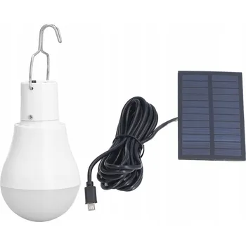 IP kamera Akumulátorová LED lampa 1 W se solárním panelem