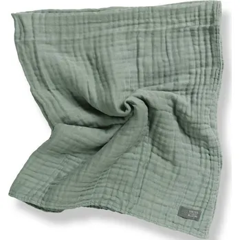 Dětská deka Deka VINTER & BLOOM Layered Muslin Organic 2025, jade green