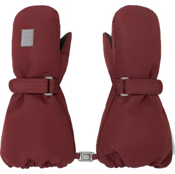 Rukavice Rukavice LEOKID Color Block 2024, redwood/vel. 2 - 4 roky (vel. 3)