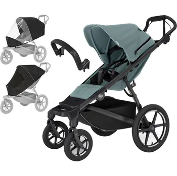 Kočárek Kočárek THULE Set 4v1 Urban Glide 4-wheel 2024, mid blue