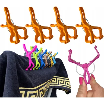 Kolíček na prádlo 12x KOLÍČKY NA RUČNÍKY, KLIPY NA LEHÁTKO, MINI SVORKY