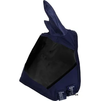 Koňská maska proti hmyzu Maska Bucas -BUZZ OFF PRO- - Tmavě modrá/Černá - XL/X-full