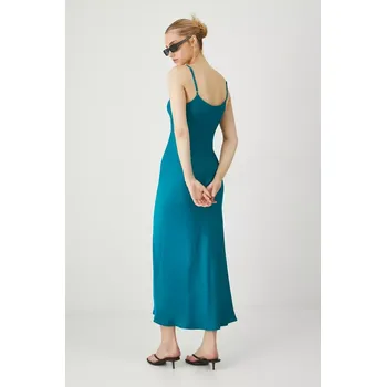 Dámské šaty Šaty Medicine zelená barva, midi, přiléhavé RS25.SUD914 67X, vel. XS