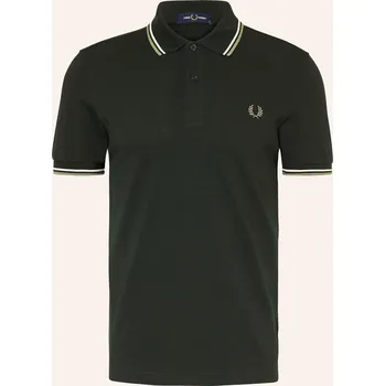 Fred Perry Pánská Piqué Polokošile, tmavě zelená / olivová /...