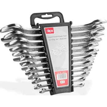 Klíč DEMA Vidlicové klíče v držáku Eco, 12-dílná sada