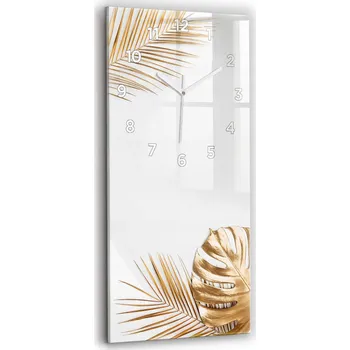 Hodiny Nástěnné hodiny Wallfluent zlaté 30 cm