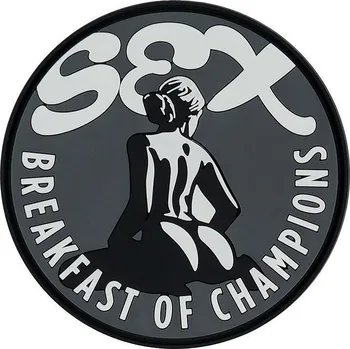 Nášivka ArmyČastolovice.cz Nášivka 3D plastová SEX BREAKFAST velcro