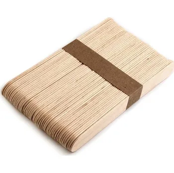 fomička na zmrzlinu Dřevěné špachtle 1,8x15 cm, barva přírodní