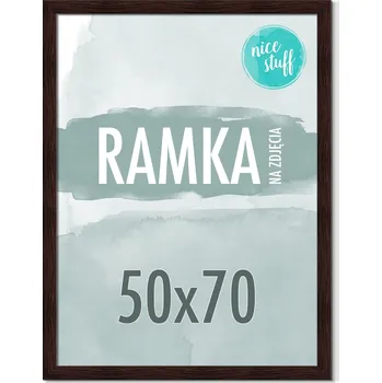 Obraz RÁMEČEK NA FOTKY 50x70 B2 RÁMY NA FOTKU 70x50 tmavě HNĚDÁ hnědá WENGE