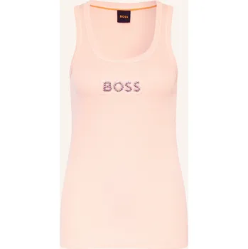 Boss Dámský Top Ematite S Ozdobnými Kamínky, světle růžová, 38