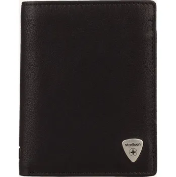 Peněženka Strellson Pánská Peněženka Harrison, tmavě hnědá, one size