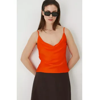 Dámská halenka Halenka Medicine dámská, oranžová barva, vzorovaná RS25.BKD908 32X, vel. XL