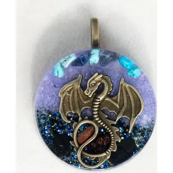 Přívěsek orgonit – Zlatý drak