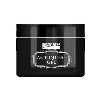 Speciální výtvarná barva Pentart Antik gel PENTART 150 ml ČERNÁ