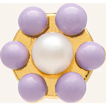 Náušnice Lulu Copenhagen Dámské Puzetové Náušnice Bouquet Purple...