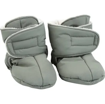 Capáčky Capáčky VOKSI Baby Booties 2026, meadow green light grey 1-2y