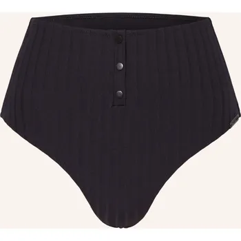 Dámské plavky Watercult Dámské High Waist Bikinové Kalhotky Henley Rib,...