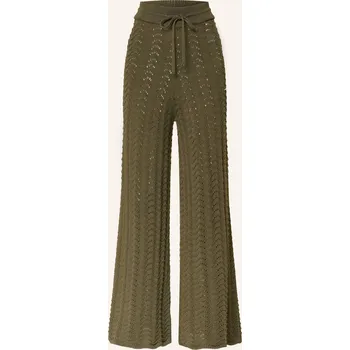 Dámské kalhoty By Aylin Koenig Dámské Úpletové Kalhoty Liselle, olivová, 38