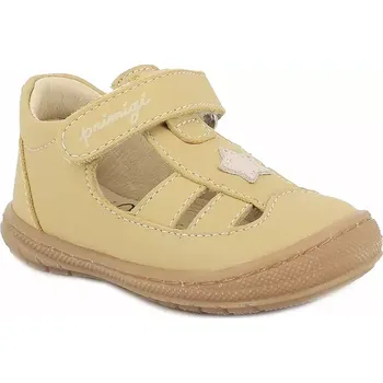 Dívčí obuv Dětské kožené sandály Primigi žlutá barva, PVS 79021 7902100 10X, EUR 18