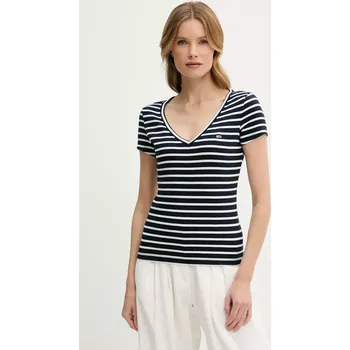 Pánské tričko Tričko Tommy Jeans tmavomodrá barva, DW0DW17385 59A, vel. XXS