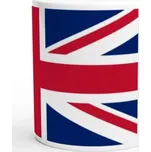 Hrnek Striker vlajka Velká Británie - bílý