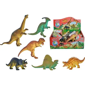 Figurka Gumový dinosaurus 11-14cm, 6 druhů, DP18