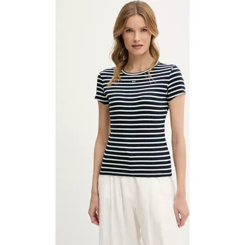 Pánské tričko Tričko Tommy Jeans tmavomodrá barva, DW0DW17383 59A, vel. XXL