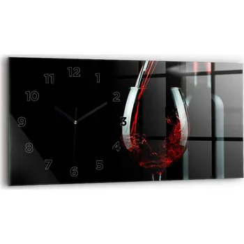 Hodiny Nástěnné hodiny Wallfluent oranžové 60 cm