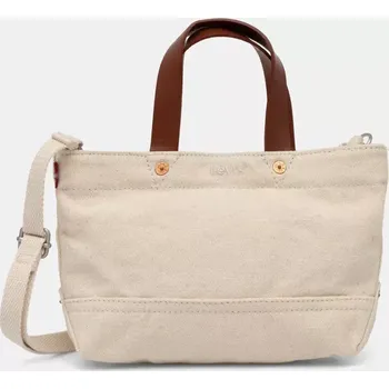 Kabelka Bavlněná kabelka Levi's béžová barva, 000IV-0000 000IV.0000 02X, vel. ONE SIZE
