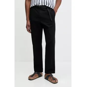 Pánské kalhoty Bavlněné kalhoty United Colors of Benetton pánské, černá barva, 4KVBUF05F 99X, vel. 46