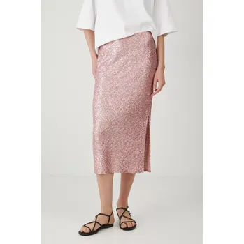 Dámská sukně Sukně Medicine růžová barva, midi RS25.SDD903 34X, vel. S