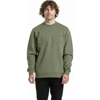 Pánská mikina Meatfly pánská mikina Luke Olive | Zelená | Velikost XL