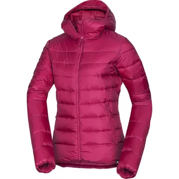 Dámská větrovka Northfinder Dámská prošívaná outdoorová hřejivá bunda ALTA, cherry, S