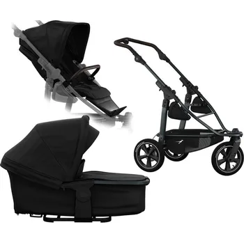 Kočárek Kočárek TFK Set Mono 3 frame air wheel 2026, black