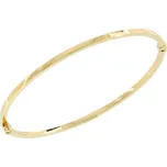 Lillian Vassago Pevný zlatý náramek v lesku LLV31-GB051