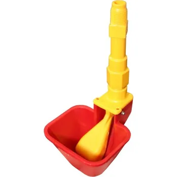 napáječka pro hospodářská zvířata Automatická napáječka větší pro drůbež a křepelky s prodloužením 5 cm, žluté S52566A