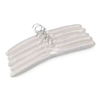 Galanterie Ramínko saténové polstrované - 5 ks - 1 bílá