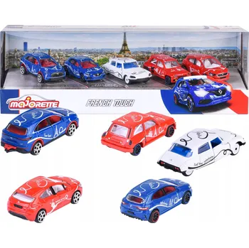 autíčko Sada vozidel MAJORETTE French Touch 212055012 (5 ks)