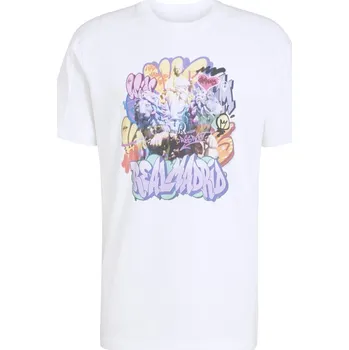 Pánské tričko Adidas Tričko REAL MADRID DNA white velikost: M