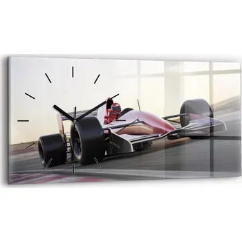 Hodiny Nástěnné hodiny Wallfluent červené 60 cm