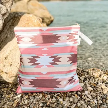 Dámské plavky Green Smile Obal na plavky - Růžový indián Velký