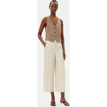 Dámské kalhoty Marella Kalhoty culottes Elettra2 2515131241200 Écru Regular Fit 44